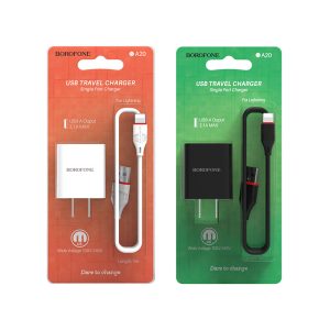 Bộ sạc nhanh Borofone BA20 iP 10.5W giá sỉ