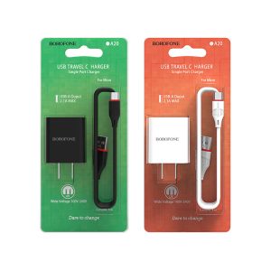Bộ sạc nhanh Borofone BA20 Micro 10.5W giá sỉ