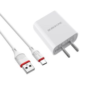 Bộ sạc nhanh Borofone BA20 Type C 10.5W giá sỉ