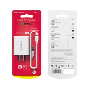 Bộ sạc nhanh BOROFONE BA21 Micro 18W giá sỉ