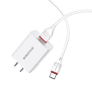 Bộ sạc nhanh BOROFONE BA21 Type-C 18W giá sỉ