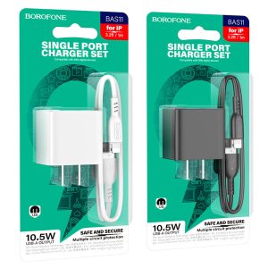 Bộ sạc nhanh BOROFONE BAS11 iP giá sỉ