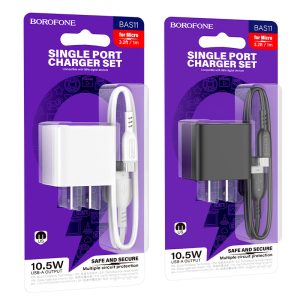 Bộ sạc nhanh BOROFONE BAS11 Micro giá sỉ