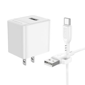 Bộ sạc nhanh BOROFONE BAS11 Type-C giá sỉ