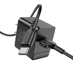 Bộ sạc nhanh BOROFONE BAS13 Type-C to Type-C PD20W giá sỉ
