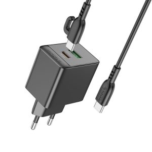 Bộ sạc nhanh BOROFONE BAS14A Type-C to Type-C PD20W+QC3.0 giá sỉ