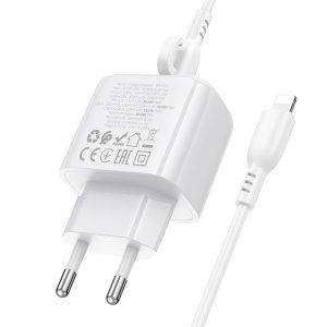 Bộ sạc nhanh BOROFONE BAS45A Type-C to iP PD20W+QC3.0 giá sỉ