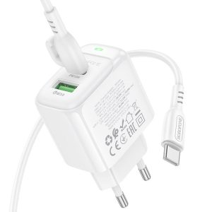 Bộ sạc nhanh BOROFONE BAS45A Type-C to Type-C PD30W+QC3.0 giá sỉ