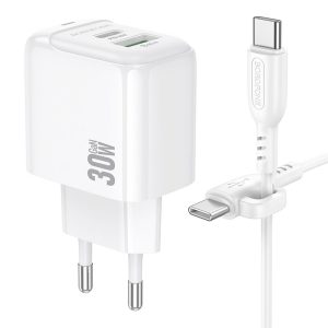 Bộ sạc nhanh BOROFONE BAS45A Type-C to Type-C PD30W+QC3.0 giá sỉ