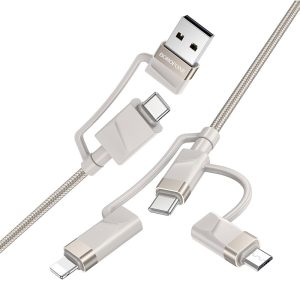 Cáp sạc đa năng 6 in 1 BOROFONE BU51 giá sỉ