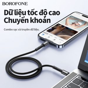 Cáp sạc nhanh BOROFONE BHQ1 Type-C to iP PD27W giá sỉ