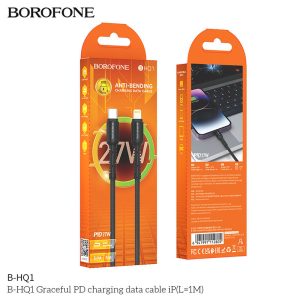 Cáp sạc nhanh BOROFONE BHQ1 Type-C to iP PD27W giá sỉ