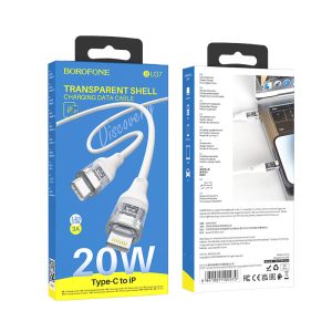 Cáp sạc nhanh BOROFONE BU37 Type-C to iP PD20W giá sỉ