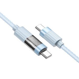 Cáp sạc nhanh BOROFONE BU46 Type-C to Type-C 60W giá sỉ