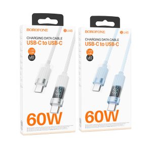 Cáp sạc nhanh BOROFONE BU46 Type-C to Type-C 60W giá sỉ