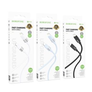 Cáp sạc nhanh BOROFONE BX106 Type-C to iP PD27W giá sỉ