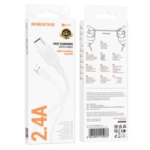 Cáp sạc nhanh BOROFONE BX111 Micro giá sỉ