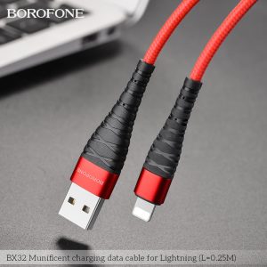 Cáp sạc BOROFONE BX32 iP 25cm giá sỉ
