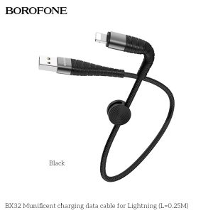 Cáp sạc BOROFONE BX32 iP 25cm giá sỉ
