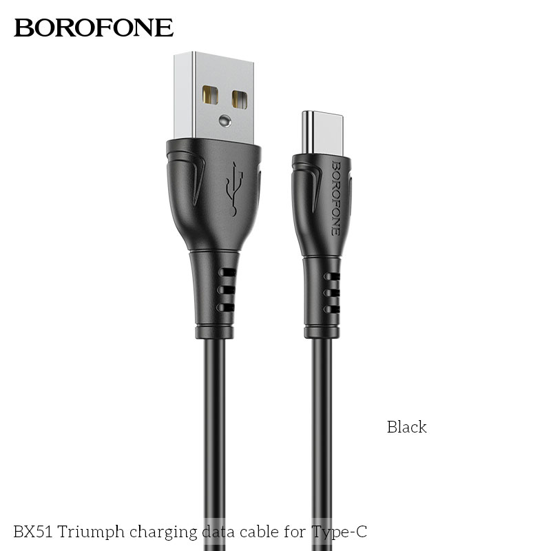 Cáp sạc nhanh BOROFONE BX51 Type-C giá sỉ