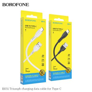 Cáp sạc nhanh BOROFONE BX51 Type-C giá sỉ