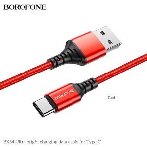Cáp sạc nhanh BOROFONE BX54 Type-C giá sỉ