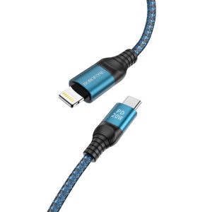 Cáp sạc nhanh Borofone BX56 Type C to IP PD20W giá sỉ