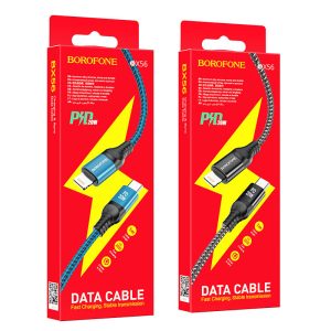 Cáp sạc nhanh Borofone BX56 Type C to IP PD20W giá sỉ