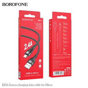 Cáp sạc nhanh BOROFONE BX61 Micro giá sỉ