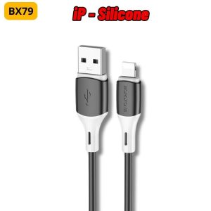 Cáp sạc nhanh Silicon BOROFONE BX79 iP giá sỉ