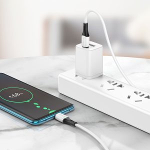 Cáp sạc nhanh Silicon BOROFONE BX79 Type-C to Type-C 60W giá sỉ