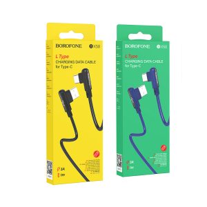 Cáp sạc vuông góc 90 độ BOROFONE BX58 Type-C giá sỉ