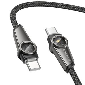 Cáp sạc tự ngắt BOROFONE BU49 Type-C to Type-C giá sỉ