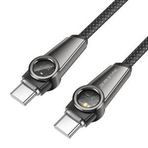 Cáp sạc tự ngắt BOROFONE BU49 Type-C to Type-C giá sỉ