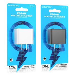 Củ sạc nhanh BOROFONE BAS13 PD20W giá sỉ