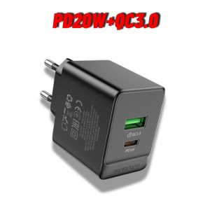 Củ sạc nhanh BOROFONE BAS14A PD20W+QC3.0 giá sỉ