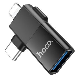 Bộ chuyển đổi hoco UA17 2 in 1 giá sỉ