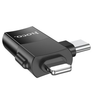 Bộ chuyển đổi hoco UA17 2 in 1 giá sỉ