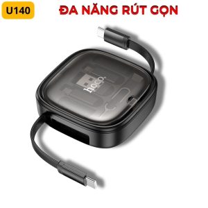 Cáp sạc đa năng rút gọn hoco U140 giá sỉ