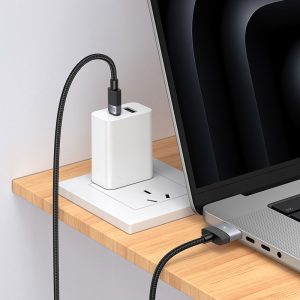 Cáp sạc Macbook từ tính hoco U141 Type-C to Mag3 140W giá sỉ