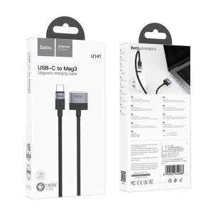 Cáp sạc Macbook từ tính hoco U141 Type-C to Mag3 140W giá sỉ