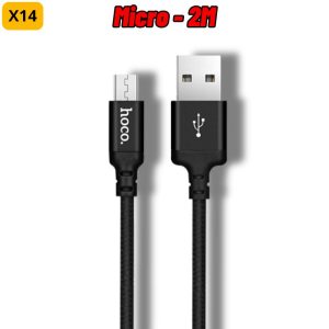 Cáp sạc nhanh hoco X14 Micro 2M giá sỉ