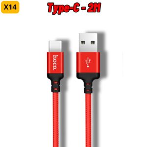 Cáp sạc nhanh hoco X14 Type-C 2M giá sỉ