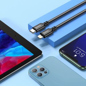 Cáp sạc nhanh Hoco X14 Type C to IP PD20W dài 2M giá sỉ