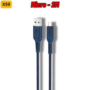 Cáp sạc nhanh hoco X59 Micro 2M giá sỉ