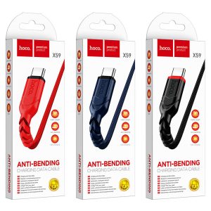 Cáp sạc nhanh hoco X59 Type-C giá sỉ