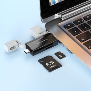 Đầu đọc thẻ 2 in 1 Borofone DH9 giá sỉ