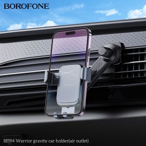 Giá đỡ điện thoại trên xe hơi núm vặn xoay 360 độ Borofone BH94 giá sỉ