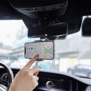 Giá đỡ điện thoại kẹp gương chiếu hậu trên ô tô Borofone BH49 giá sỉ