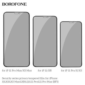 Kính cường lực chống nhìn trộm BOROFONE BF5 giá sỉ